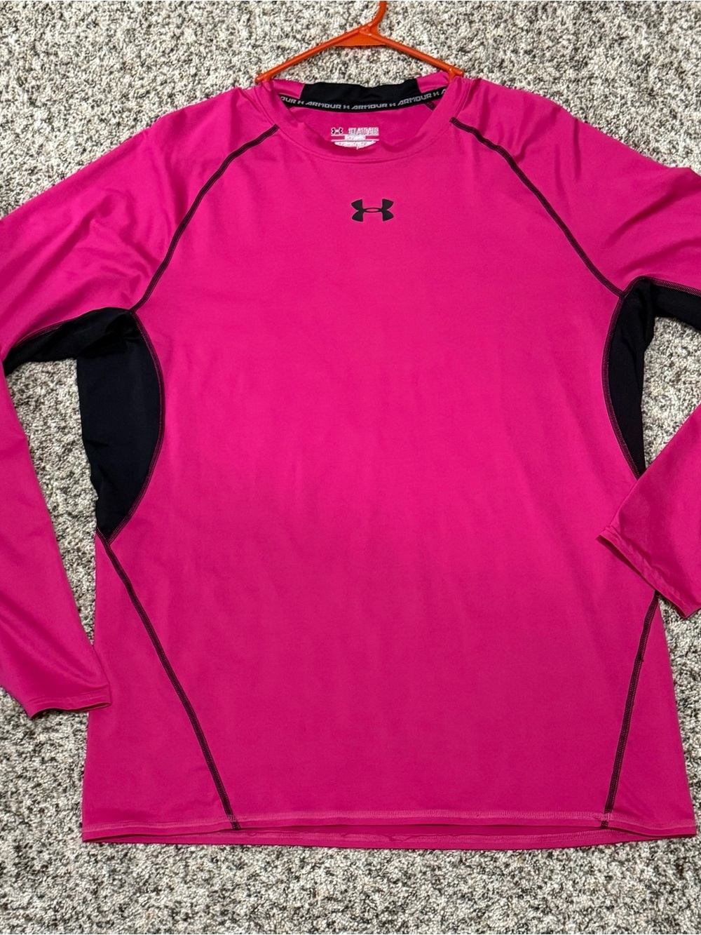 Under Armour Women’s Long-Sleeve Performance Shirt - Hot Pink